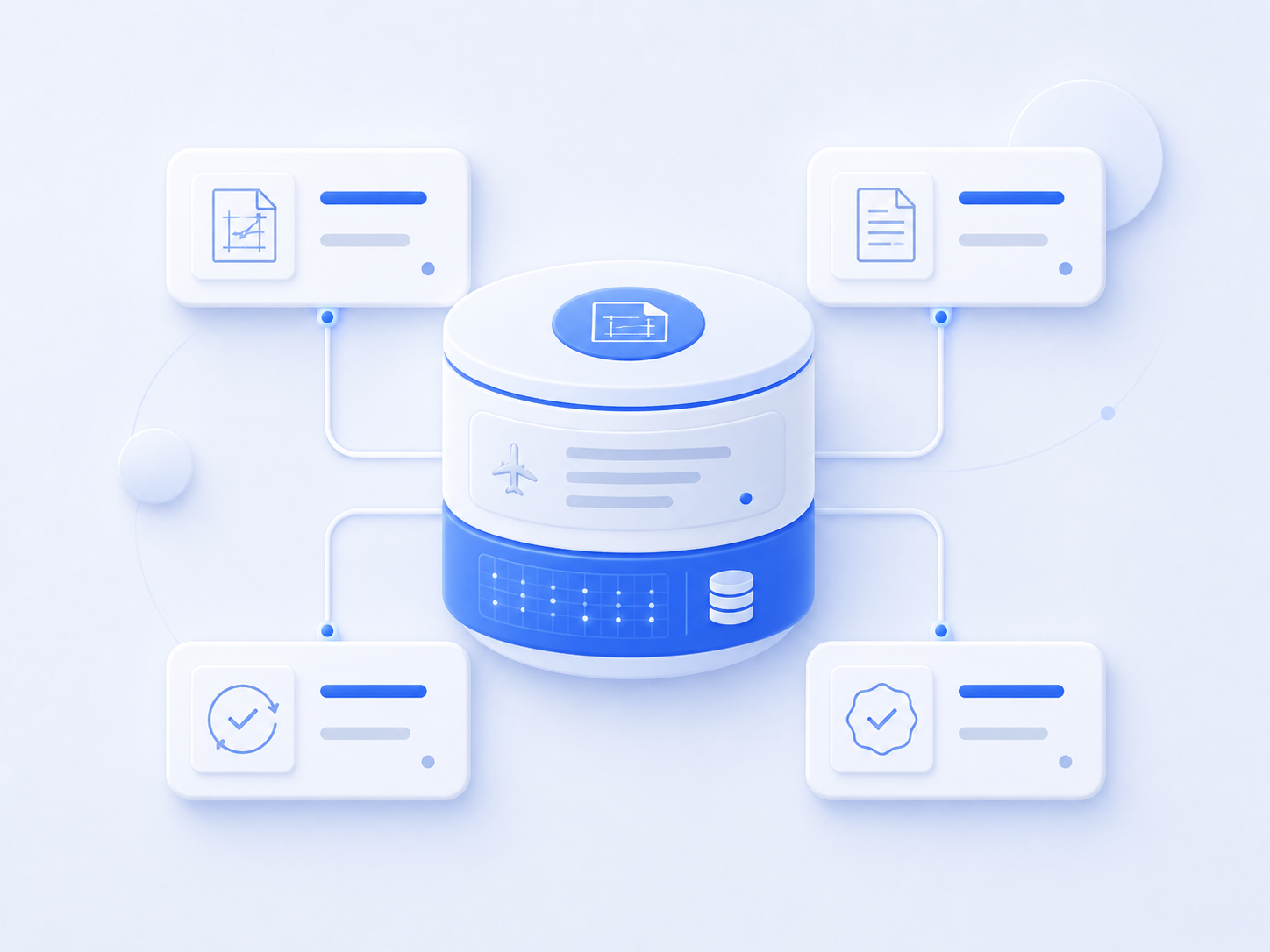 Central project database illustration